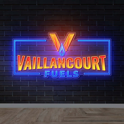 VAILLANCOURT FUELS - Premium Neon Artwork