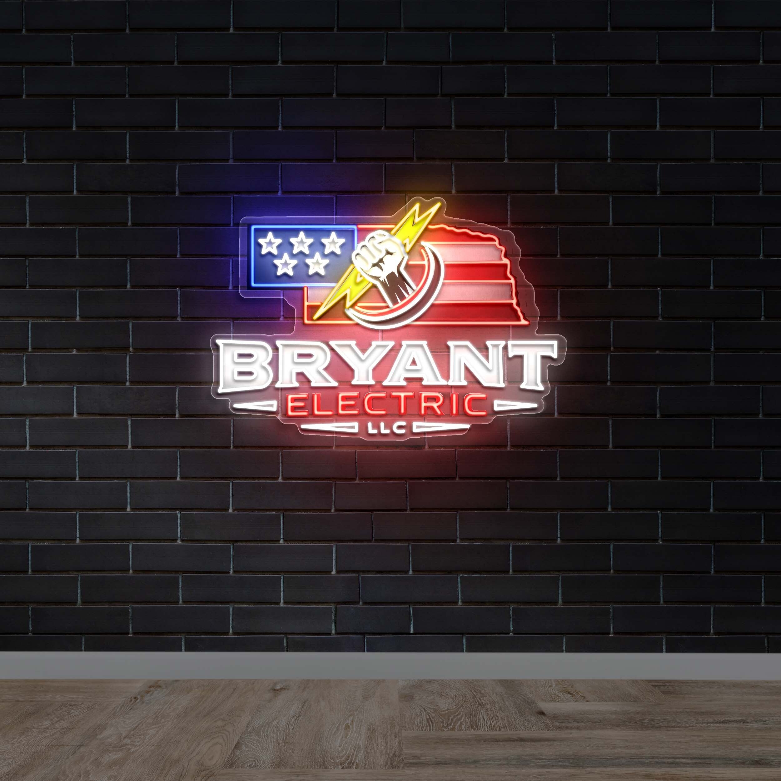 BRYANT ELECTRIC LLC - Premium Neon Artwork
