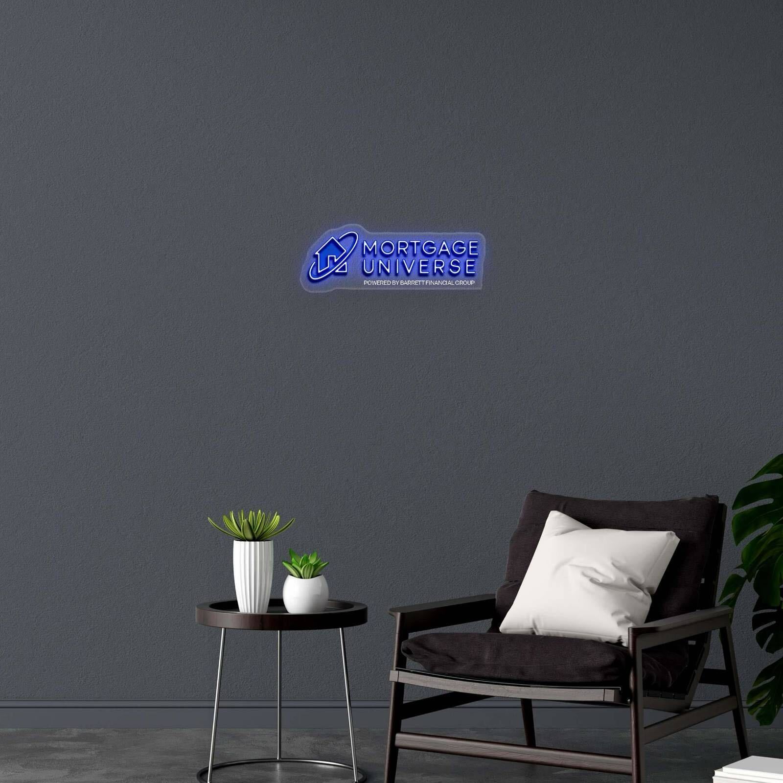 MORTGAGE UNIVERSE - Premium Neon Artwork