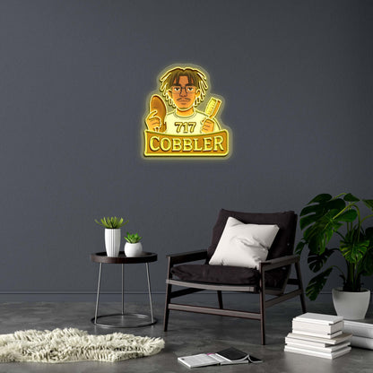 717 COBBLER - Premium Neon Artwork