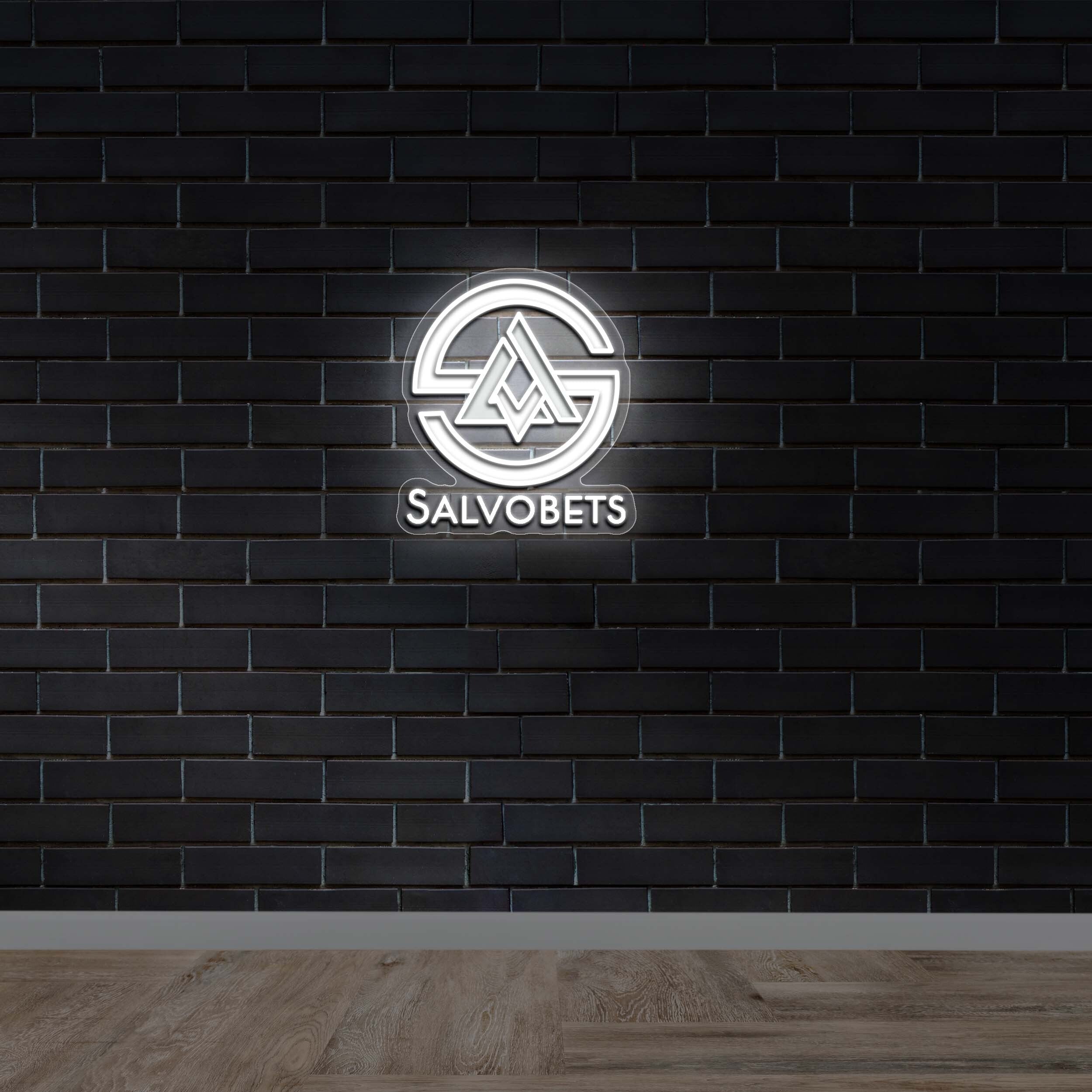 SALVOBETS - Premium Neon Artwork