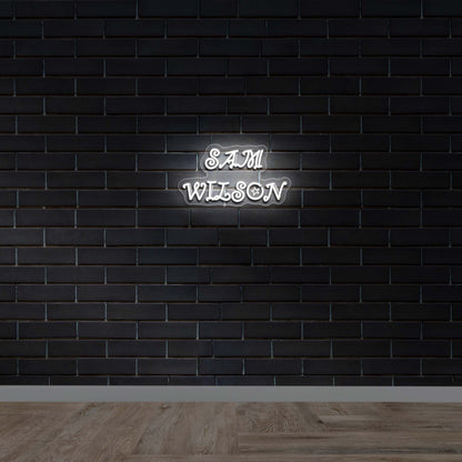 SAM WILSON - Premium Neon Artwork