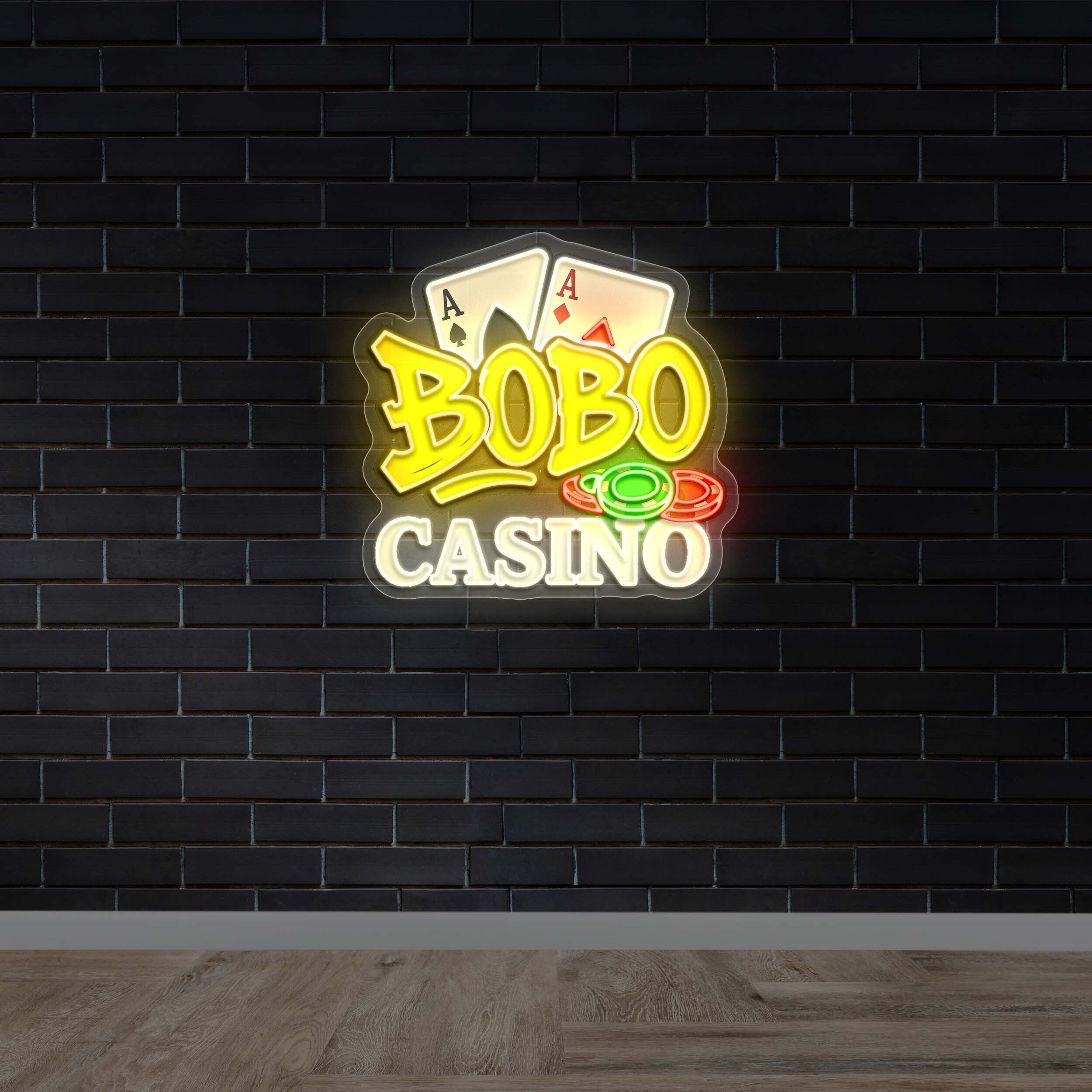 Bobo Casino – Premium Neon Artwork