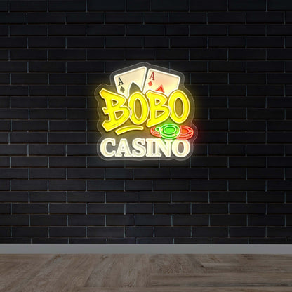 Bobo Casino – Premium Neon Artwork
