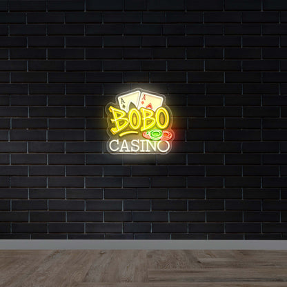 Bobo Casino – Premium Neon Artwork