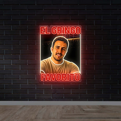 EL GRINGO FAVORITO | 2nd Version - Premium Neon Artwork
