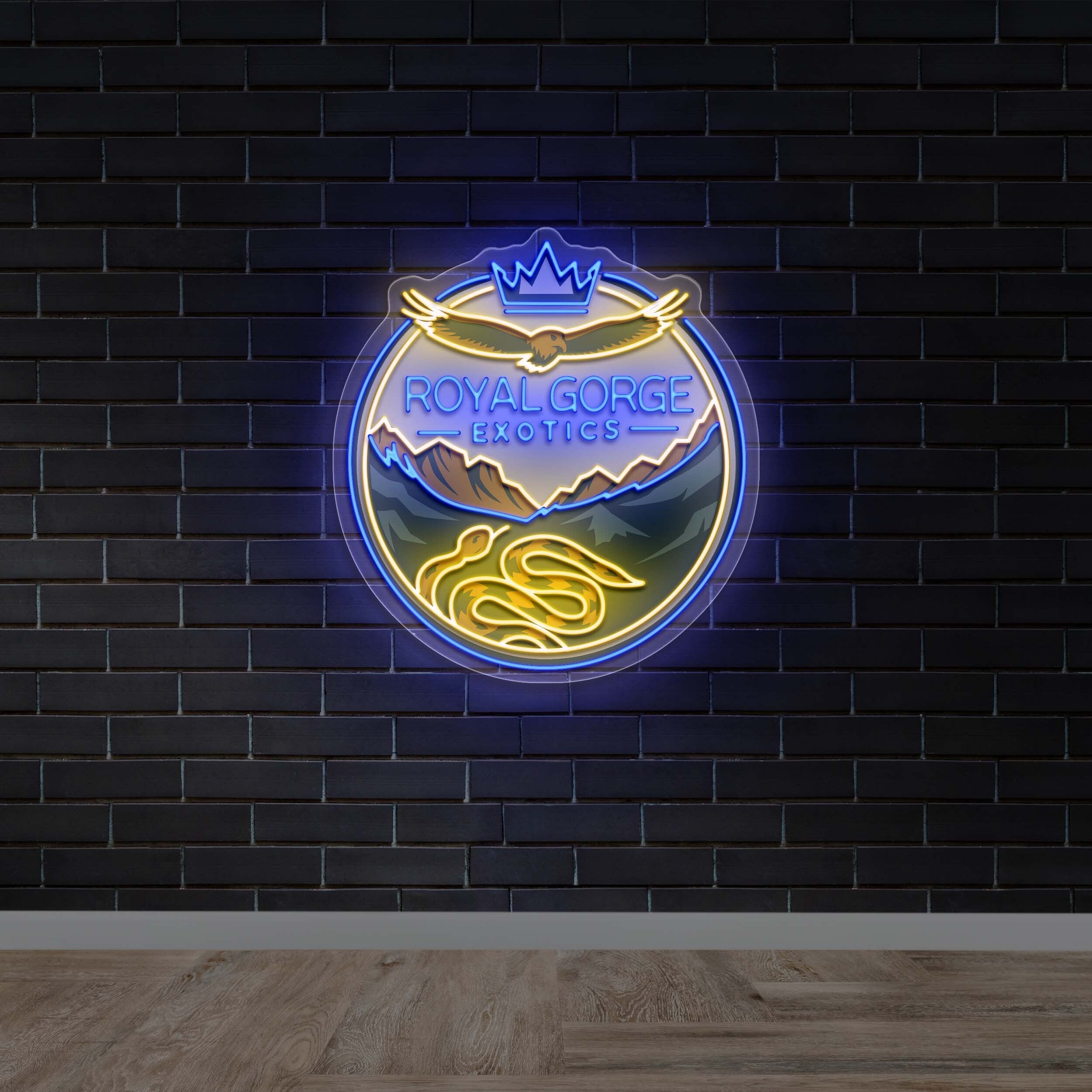 Royal Gorge Exotics - Premium Neon Artwork