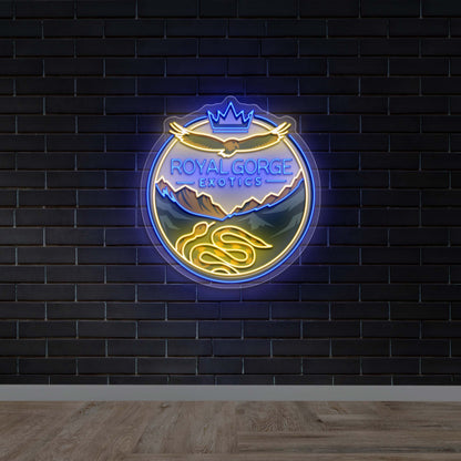 Royal Gorge Exotics - Premium Neon Artwork