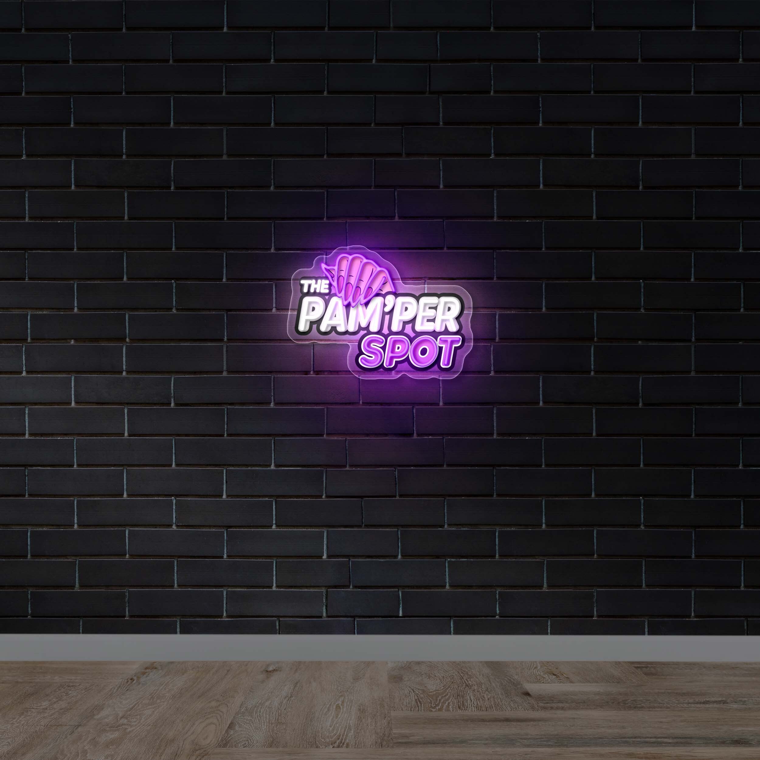 THE PAM'PER SPOT – Premium Neon Artwork