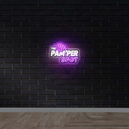 THE PAM'PER SPOT – Premium Neon Artwork