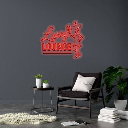Larry Lounge - Premium Neon Artwork