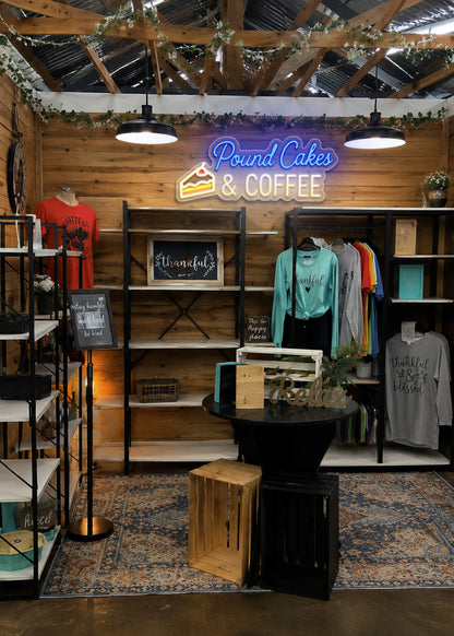 Pound Cakes & Coffee | 2nd Version - Premium Neon Artwork