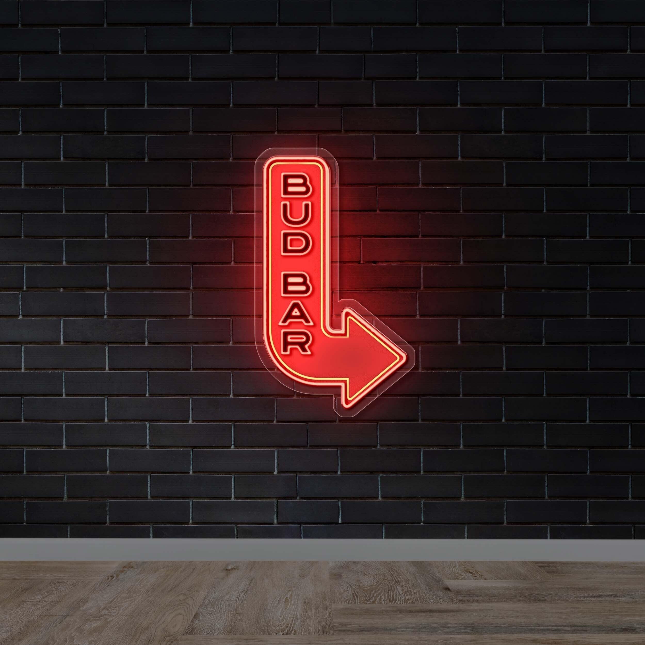 BUD BAR | 2nd Version - Premium Neon Artwork