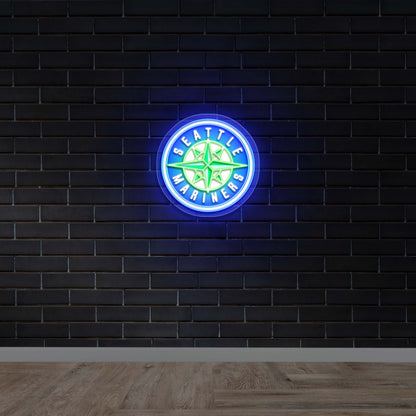 SEATTLE MARINERS - Premium Neon Artwork