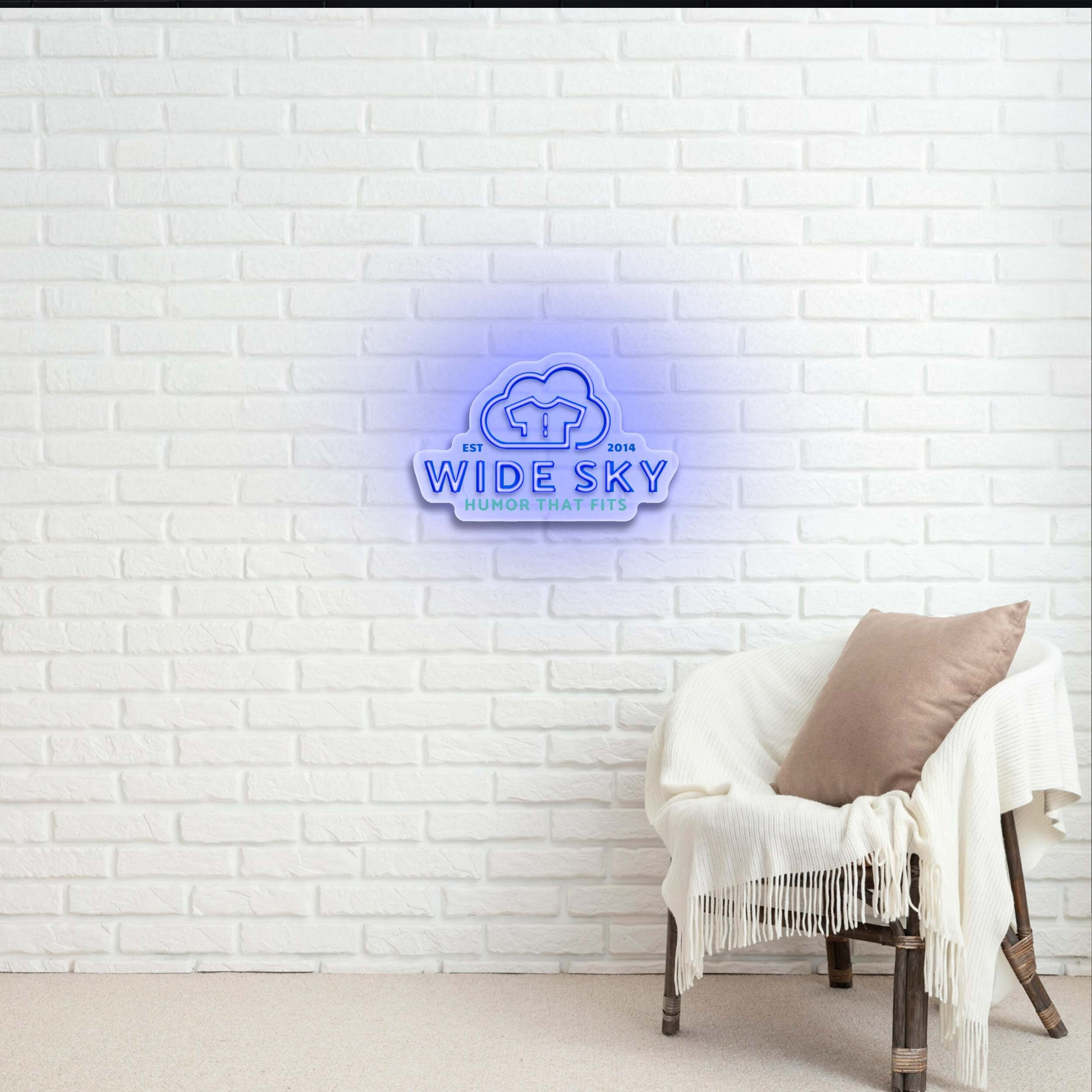 WIDE SKY - Premium Neon Artwork