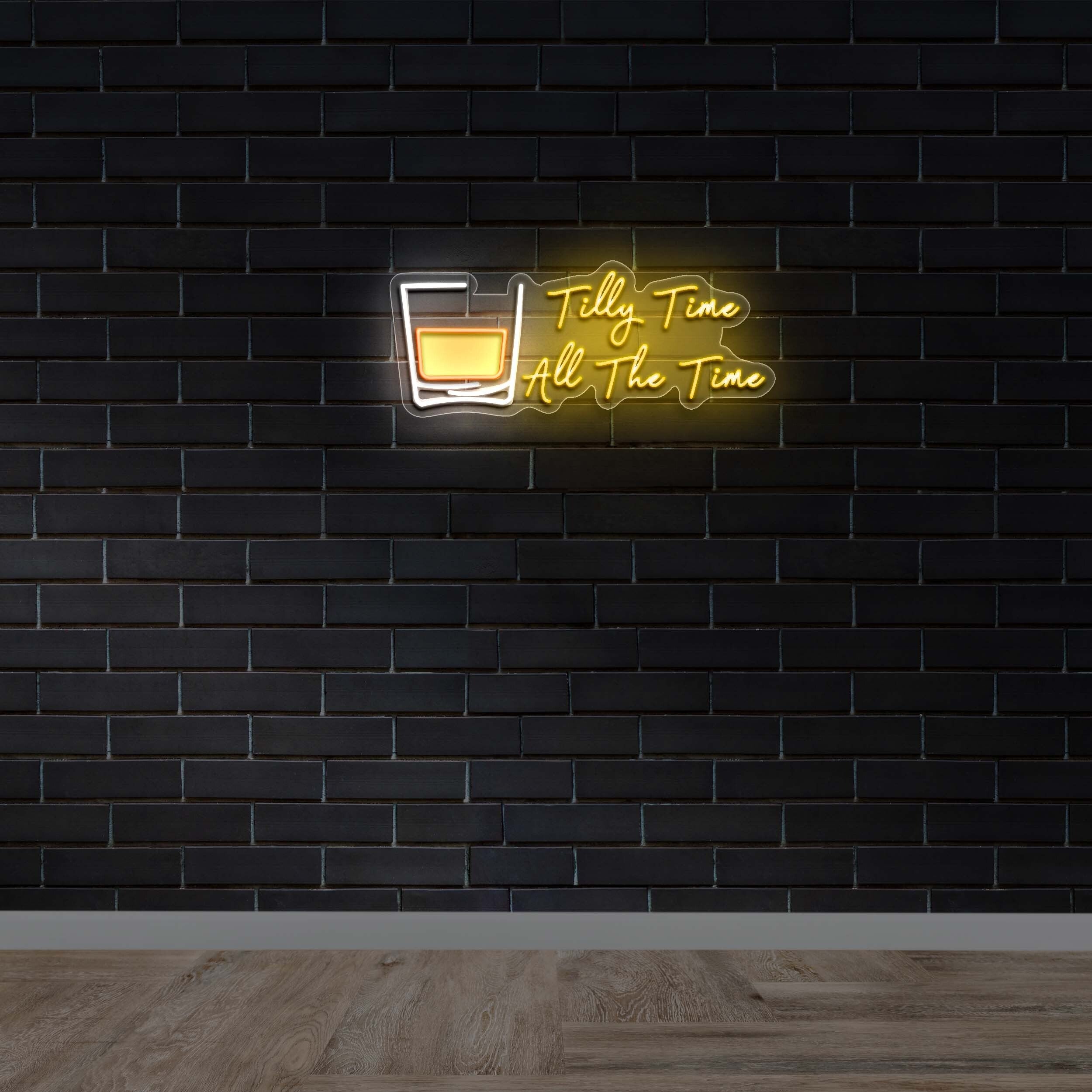 Tilly Time All The Time - Premium Neon Artwork
