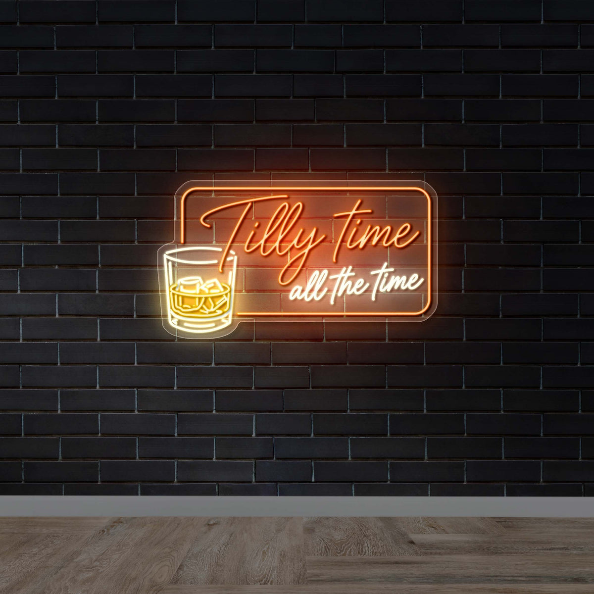 Tilly Time All The Time - Premium Neon Artwork