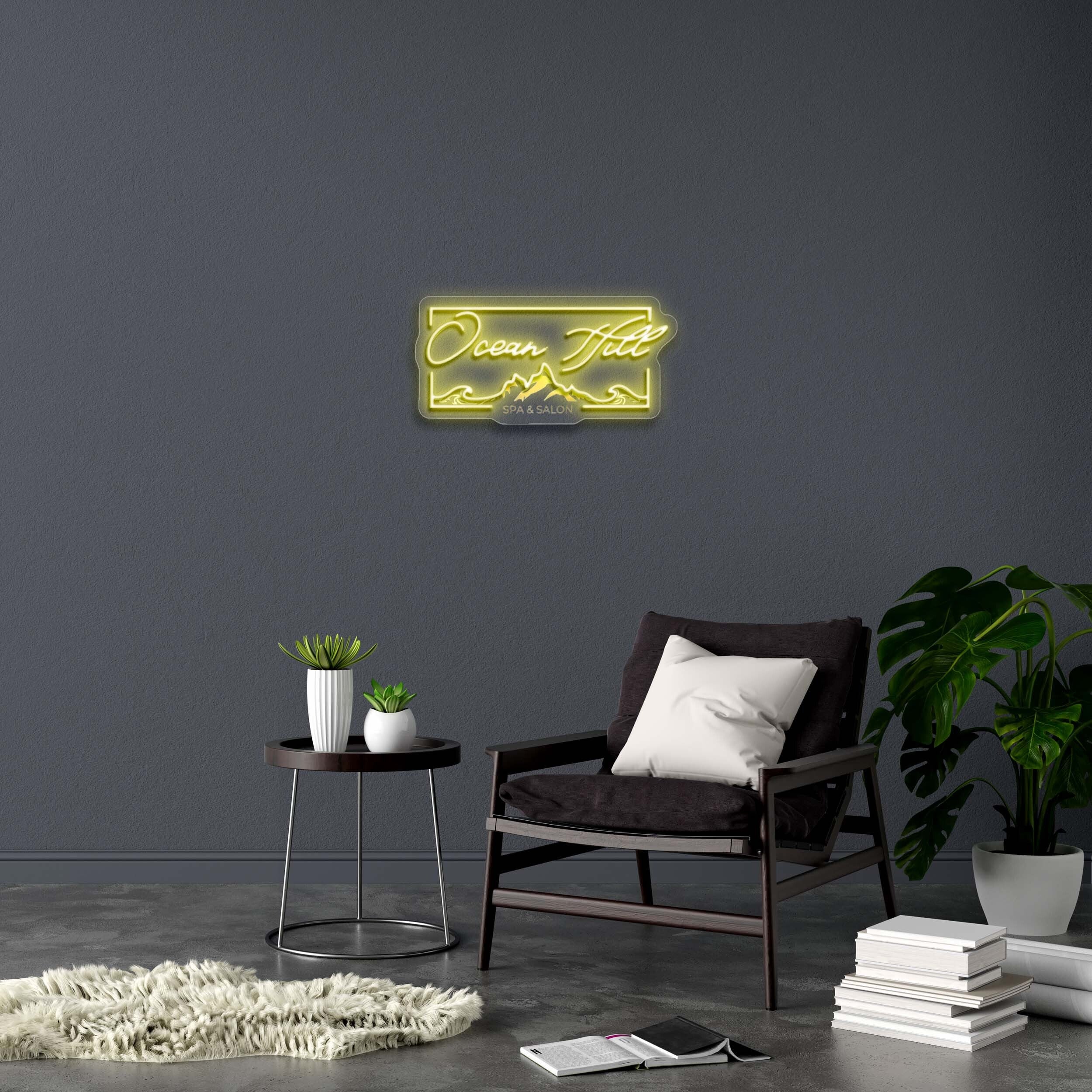 Ocean Hill - Premium Neon Artwork