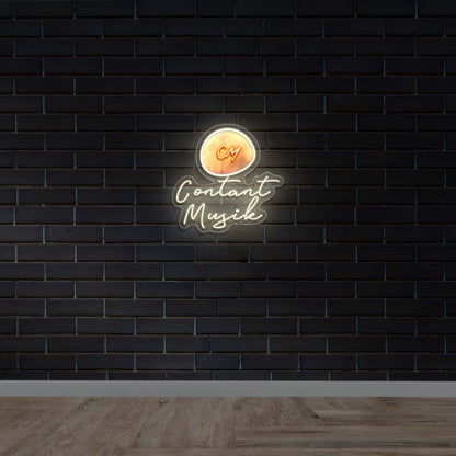 ContantMusik - Premium Neon Artwork