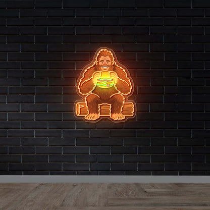 Bigfoot - Premium Neon Artwork
