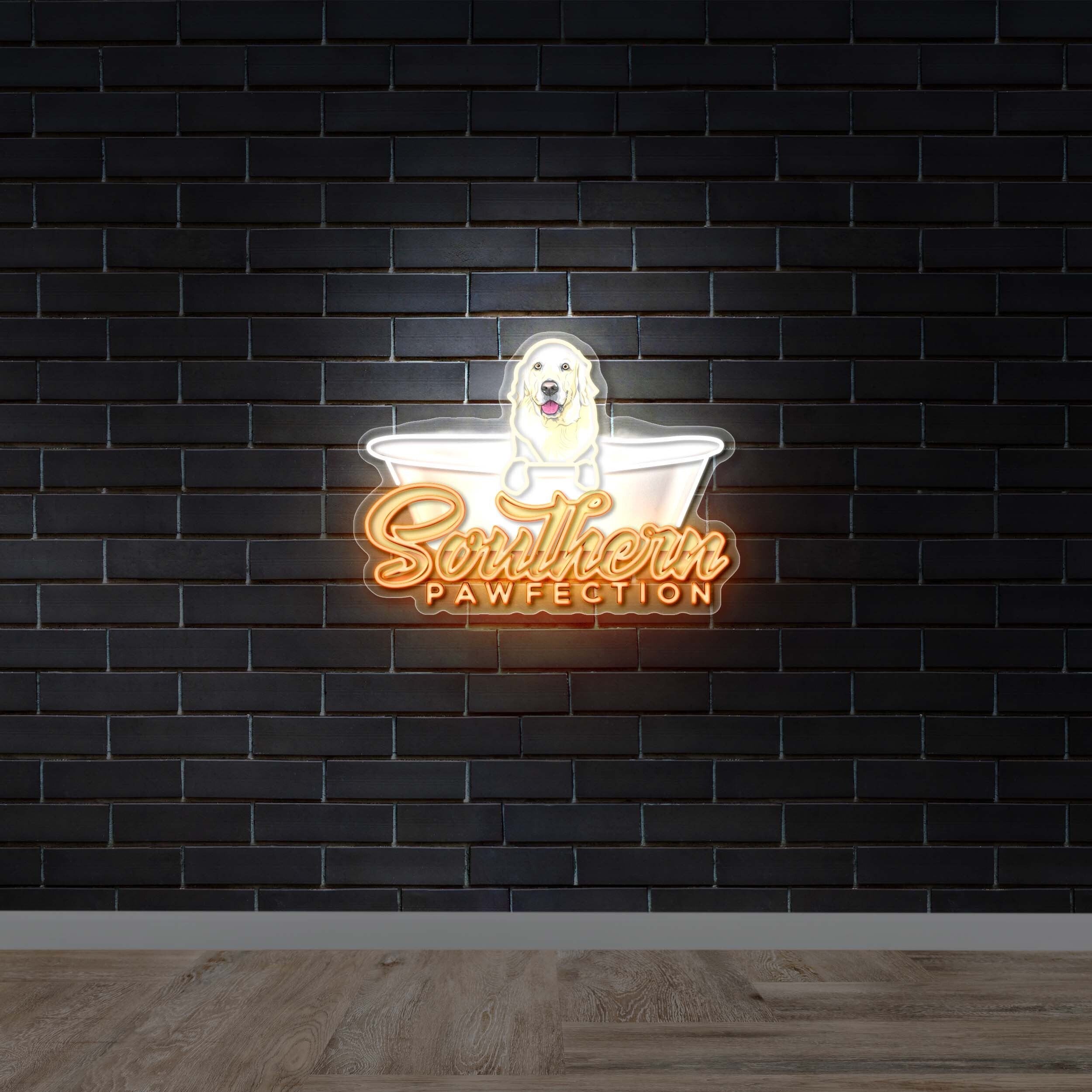 SOUTHERN PAWFECTION - Premium Neon Artwork