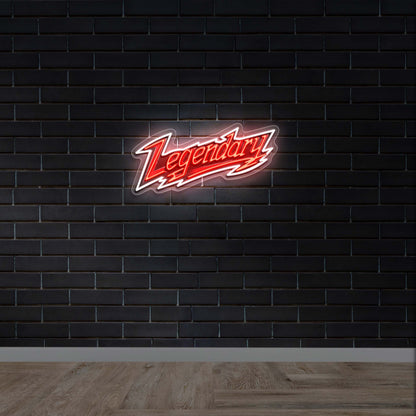 Legendary - Premium Neon Artwork