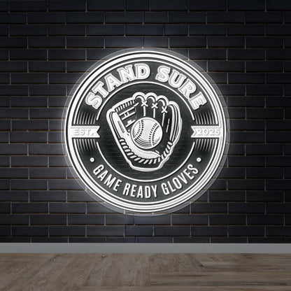 STAND SURE - Premium Neon Artwork