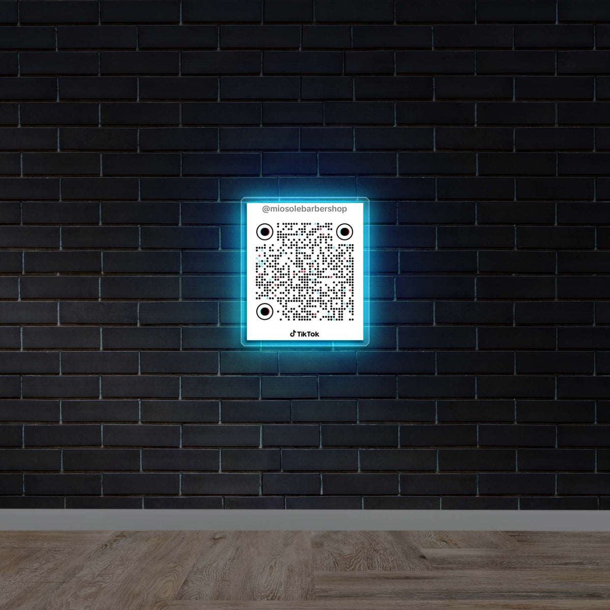 Miosole Barbershop - Premium Neon Artwork