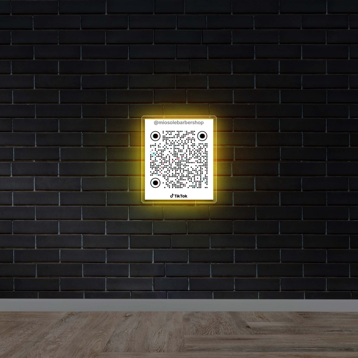 Miosole Barbershop - Premium Neon Artwork