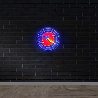 Hurricane Hunters - Premium Neon Artwork