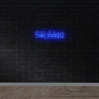 Subi dude612 - Premium Neon Artwork