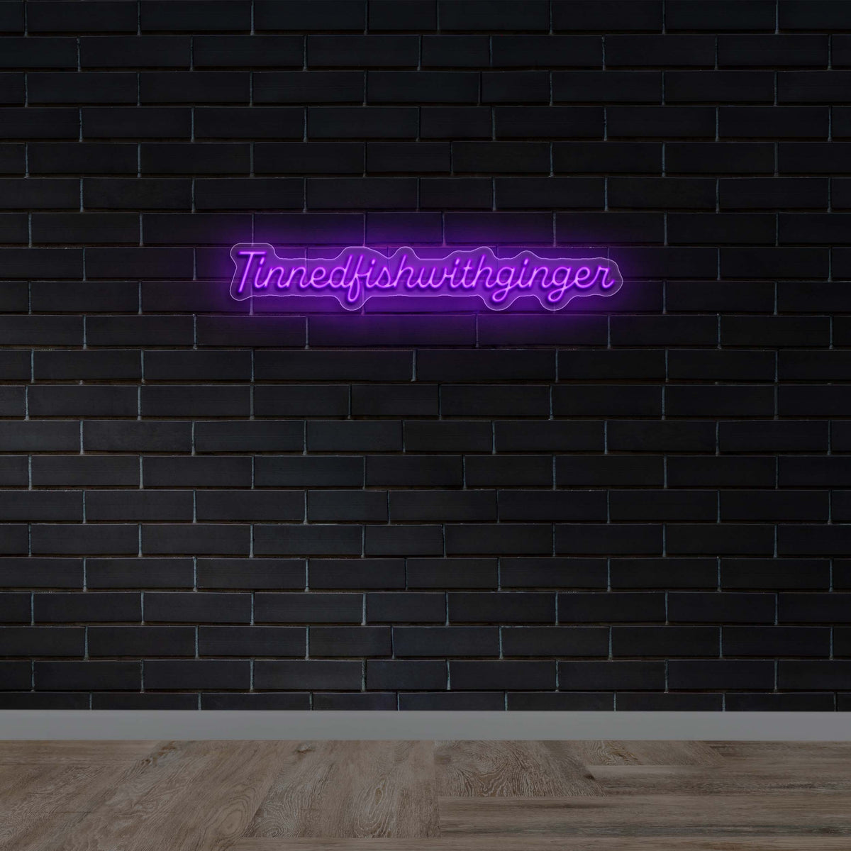 Tinnedfishwithginger - Premium Neon Artwork