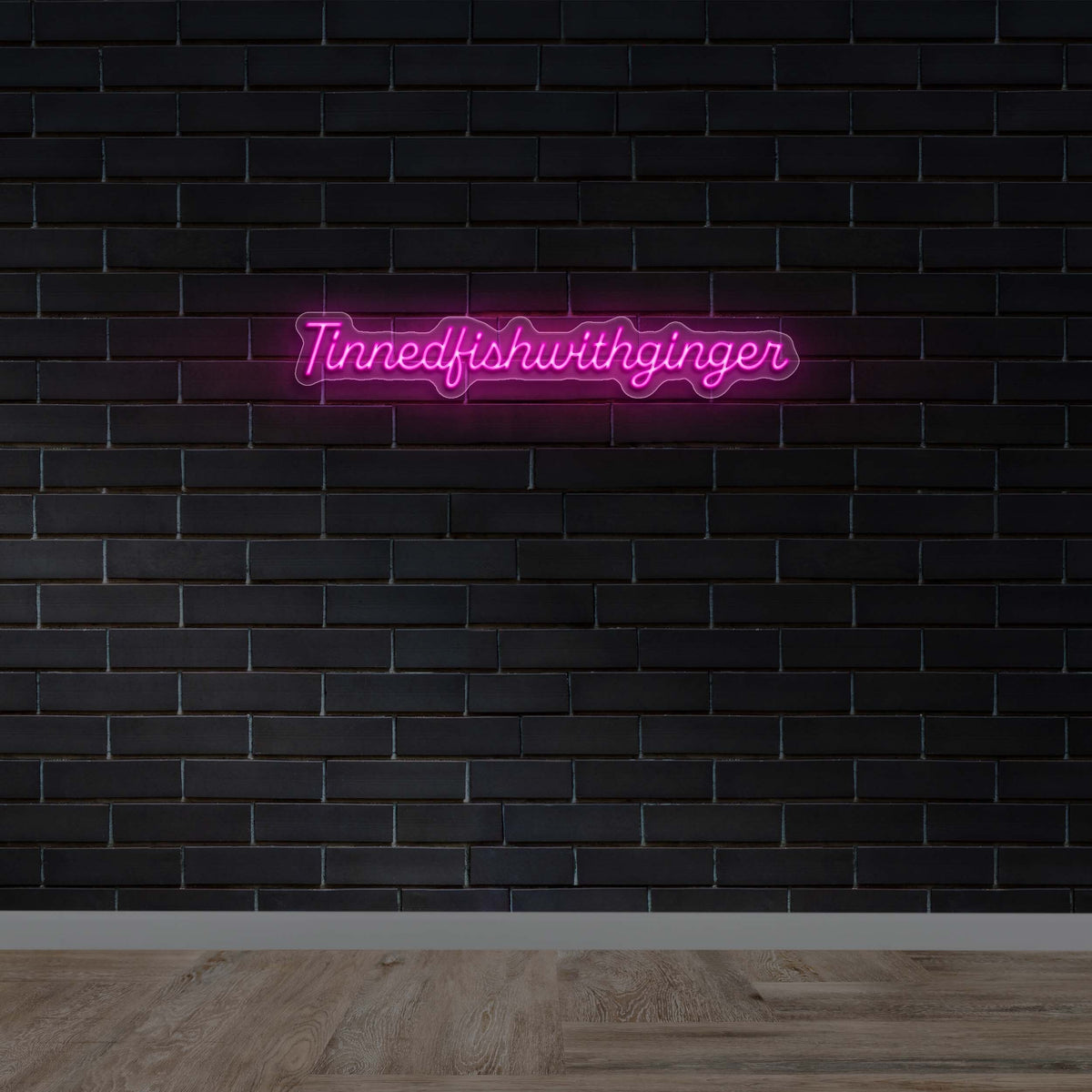 Tinnedfishwithginger - Premium Neon Artwork