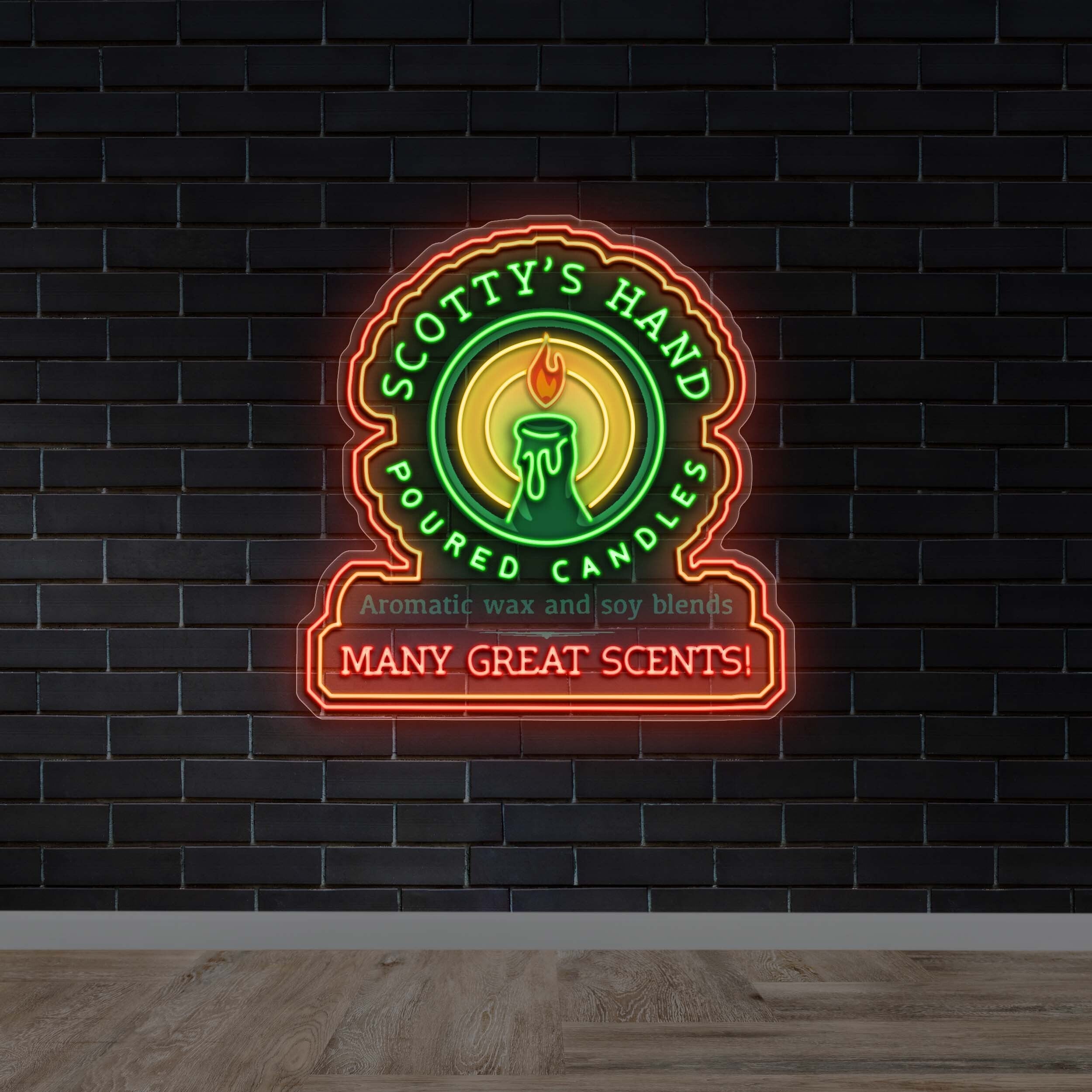 SCOTTY'S HAND - Premium Neon Artwork