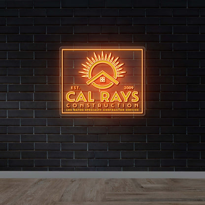 Cal Rays - Premium Neon Artwork