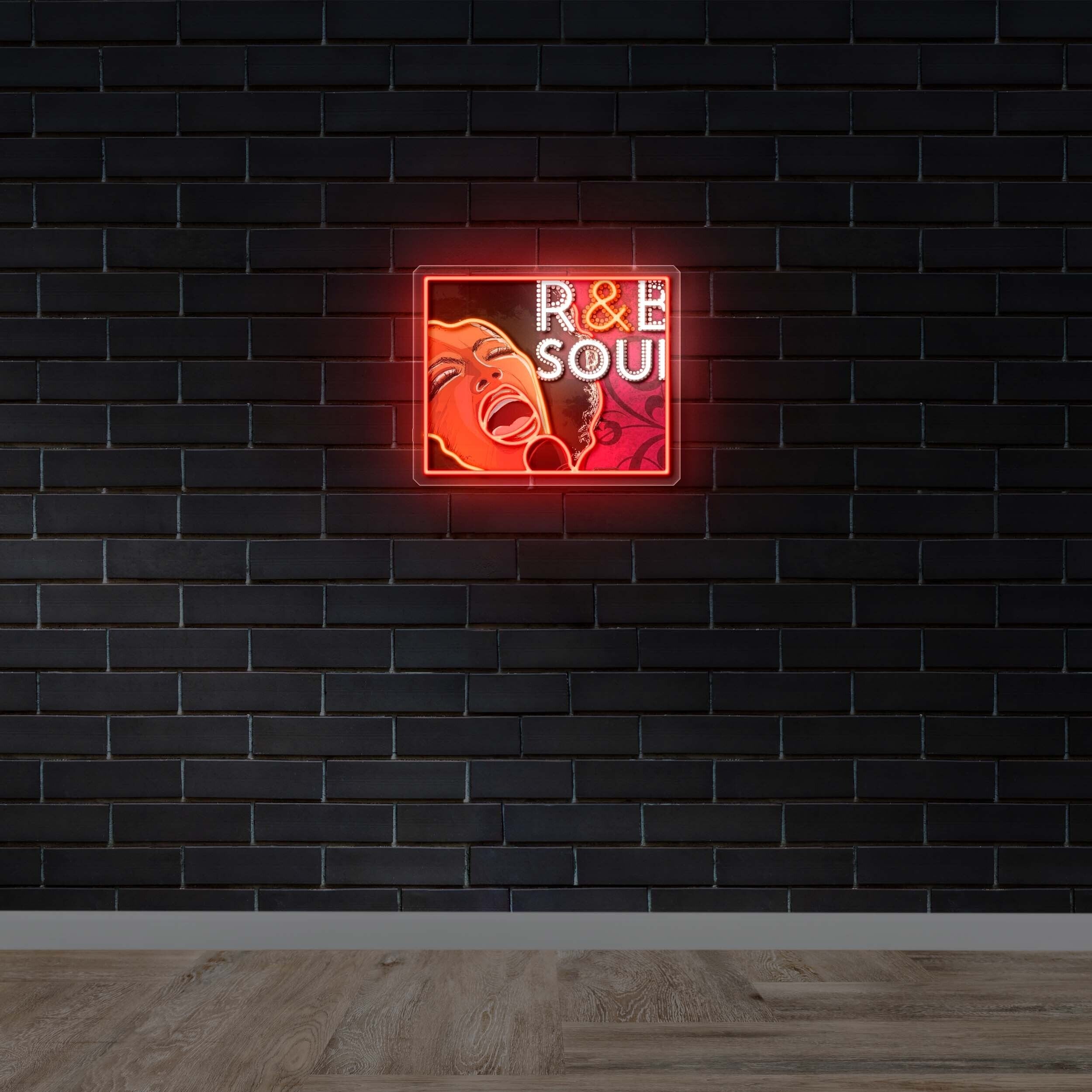 R&B Soul - Premium Neon Artwork