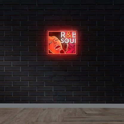 R&B Soul - Premium Neon Artwork