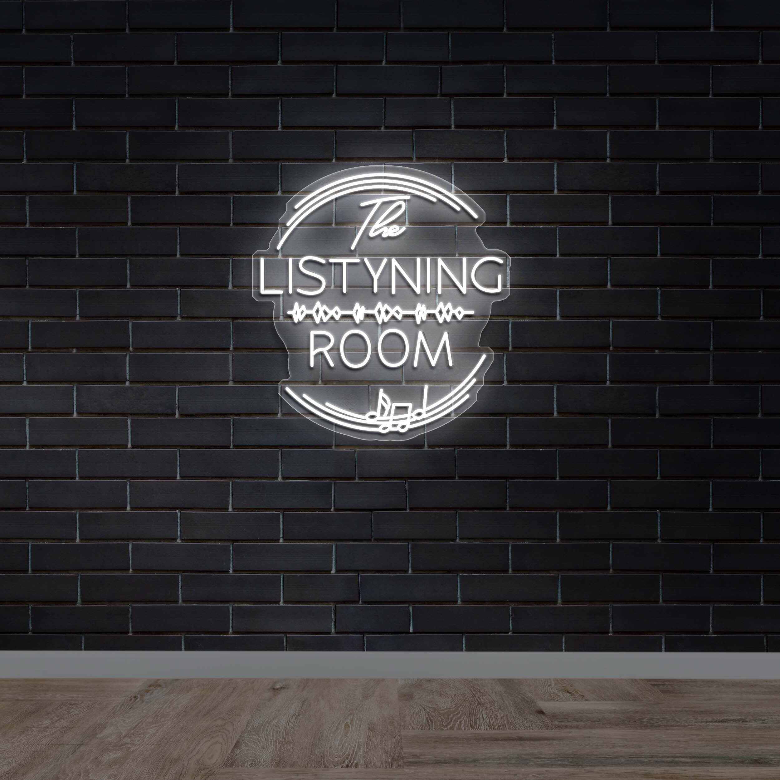 The Listyning Room - Premium Neon Artwork