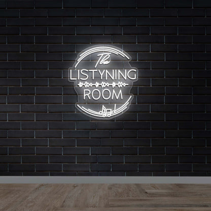 The Listyning Room - Premium Neon Artwork