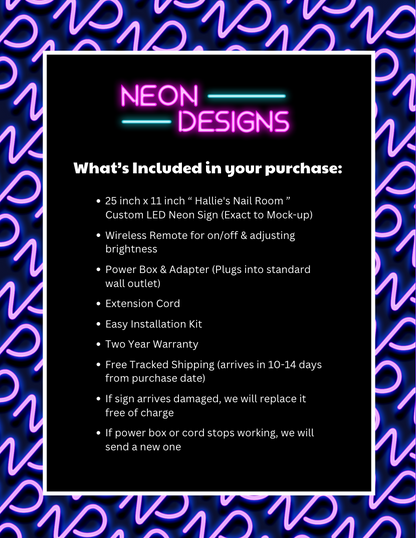 Hallie's Nail Room - Premium Nail Artwork