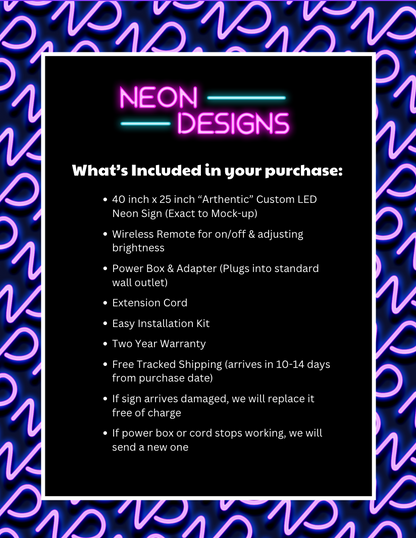Arthentic - Premium Neon Artwork