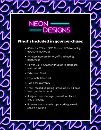 CF - Premium Neon Artwork