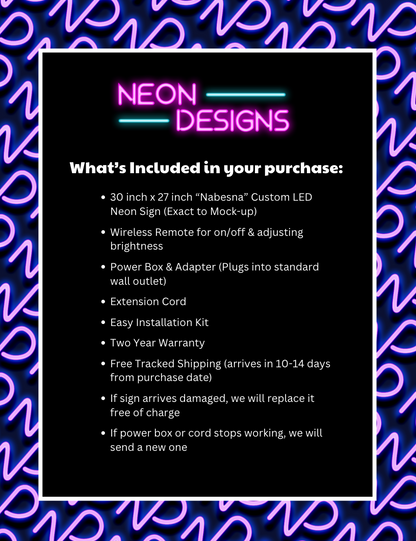 Nabesna - Premium Neon Artwork