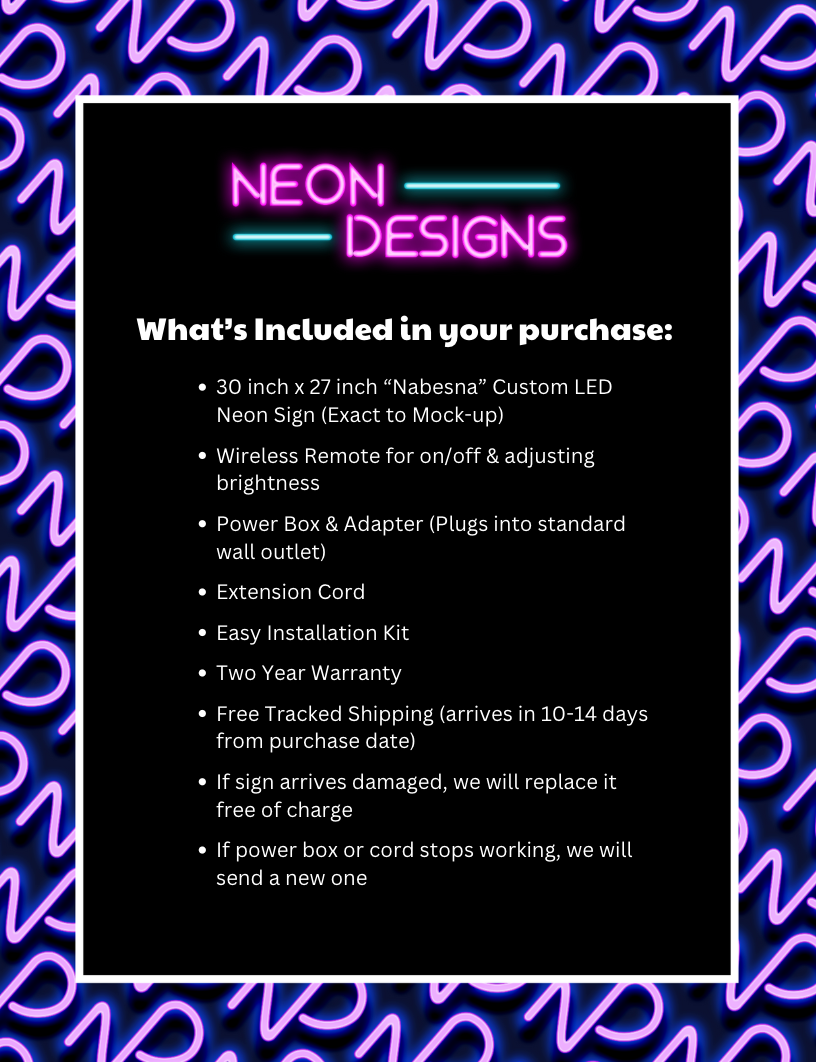 Nabesna - Premium Neon Artwork