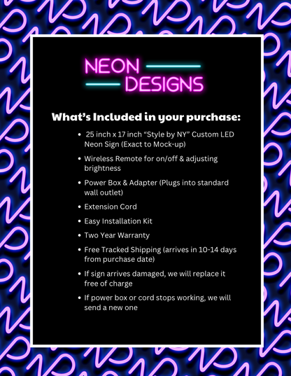 SBN - Premium Neon Artwork