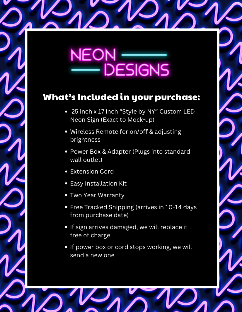 SBN - Premium Neon Artwork