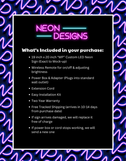 MP - Premium Neon Artwork