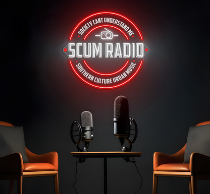 SCUM RADIO -  Premium Neon Artwork