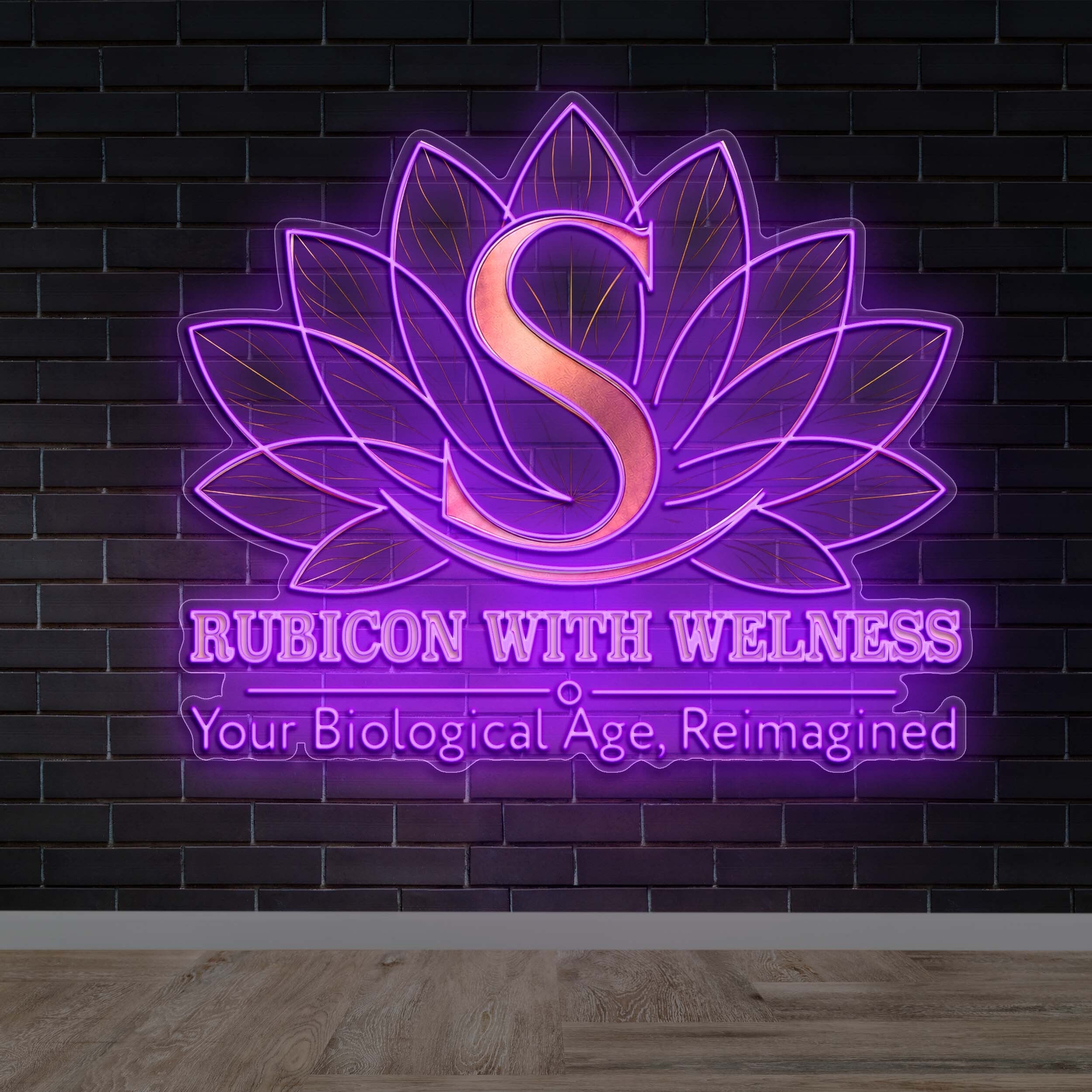 Rubicon With Wellness - Premium Neon Artwork