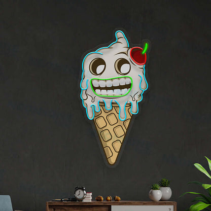 Ice Cream - Premium Neon Artwork